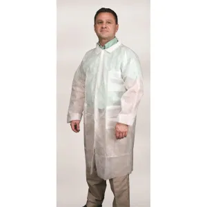 12WPLX4 MCR Polypropylene,1.25 oz Lab Coat