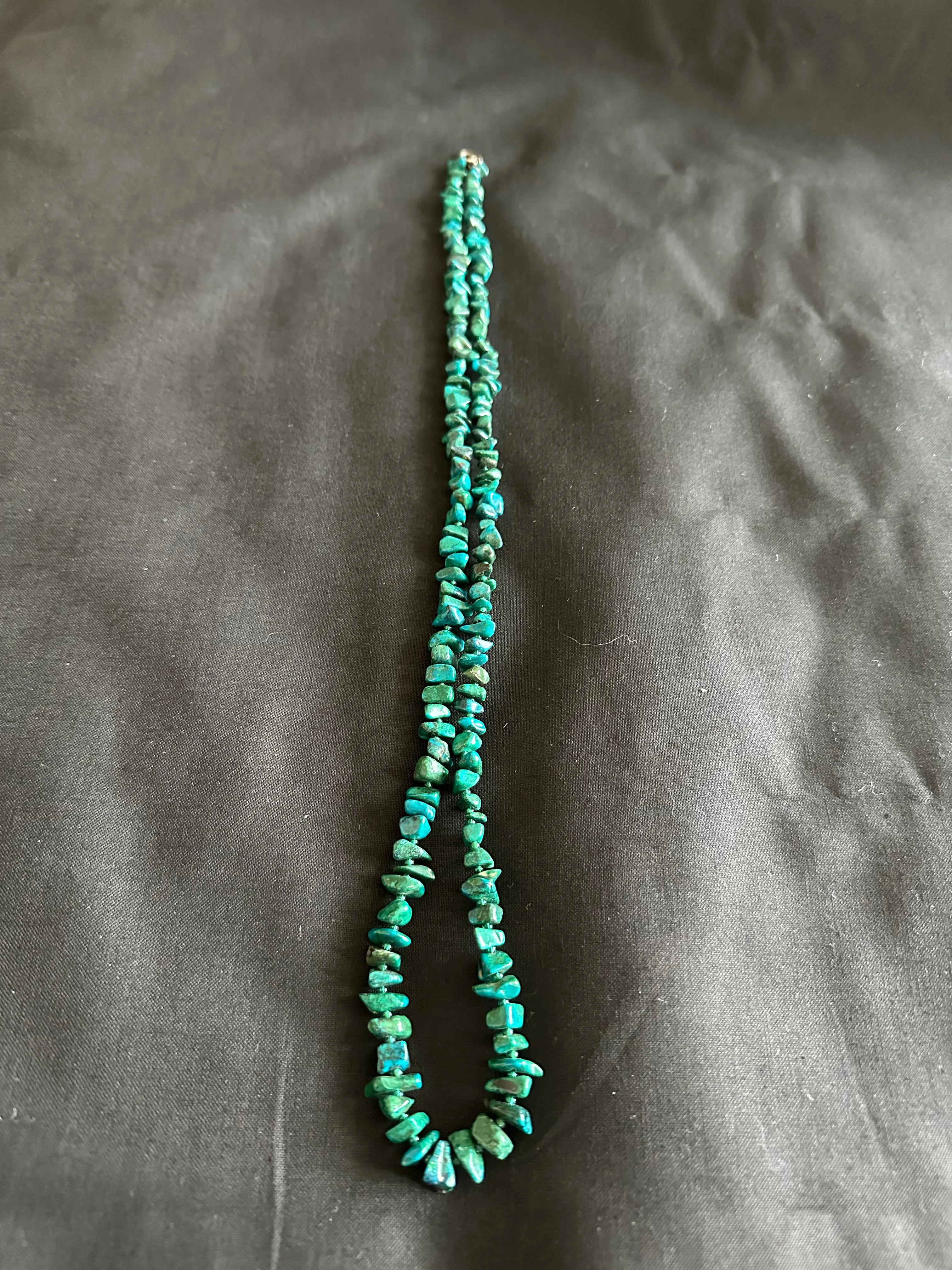 30in Turquoise Nugget Necklace