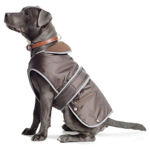 Ancol 60cm Chocolate Stormguard Dog Coat - X-Large