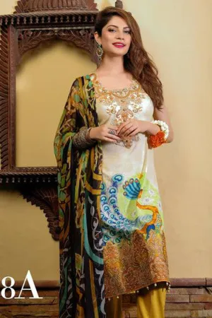 Ayesha Zara Eid Collection By Al Zohaib – 8A