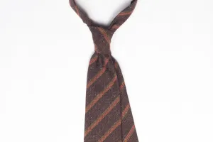 Brown-Orange Vintage Stripes