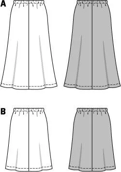 Burda Skirts 6818