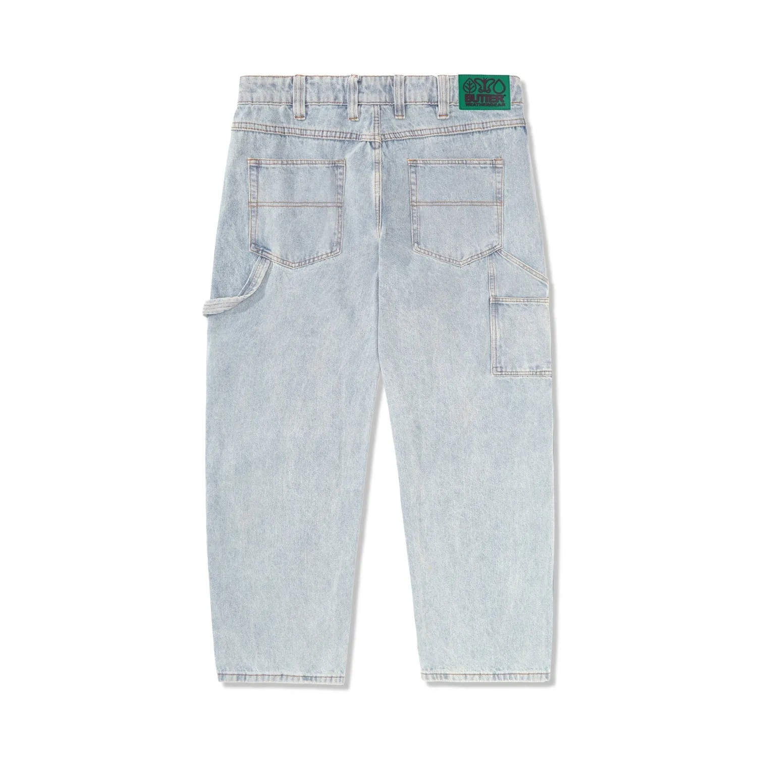 Butter Weathergear Denim Jeans: Faded Light Wash