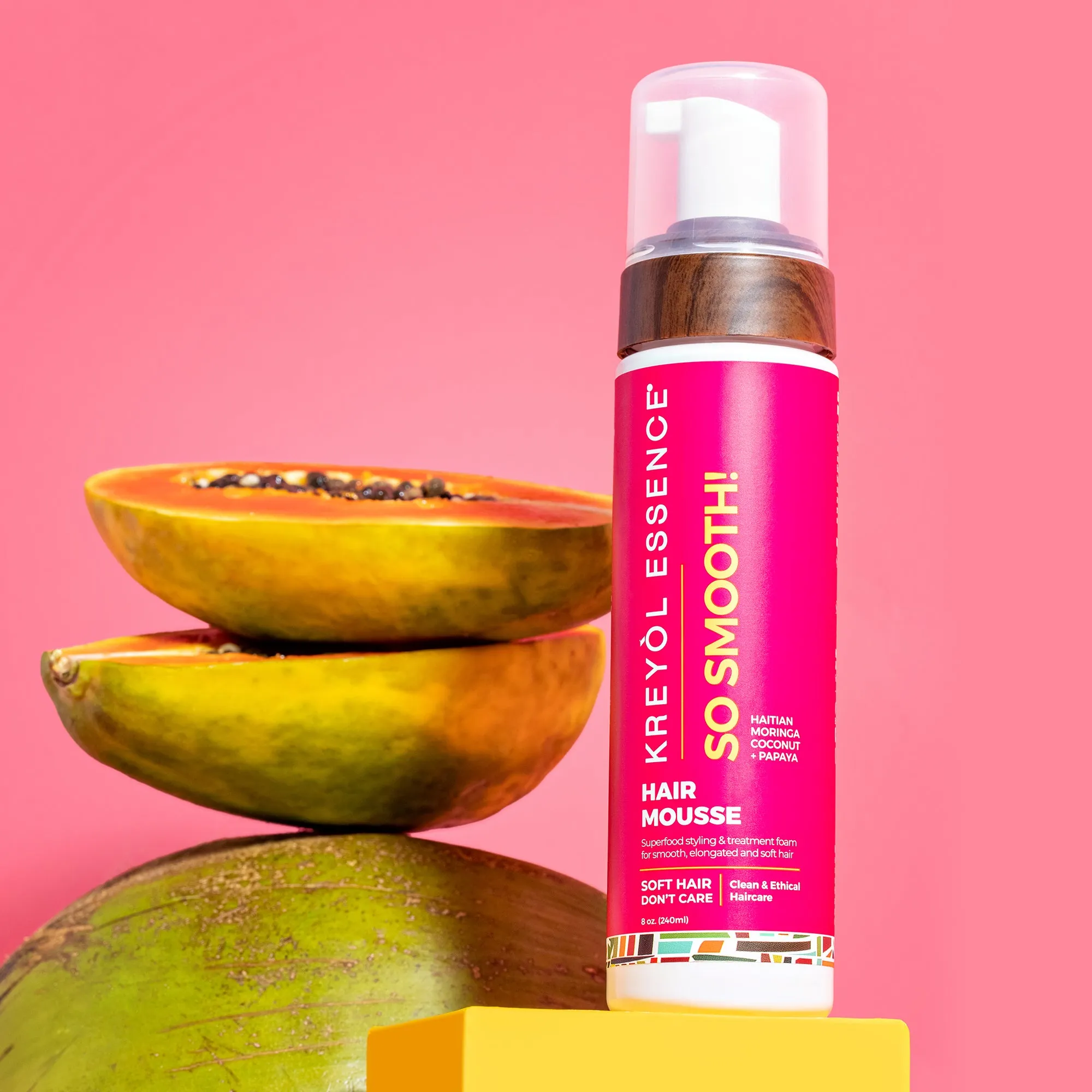 Buy Mango & Moringa: "So Smooth" Hair Mousse (8oz), get one FREE