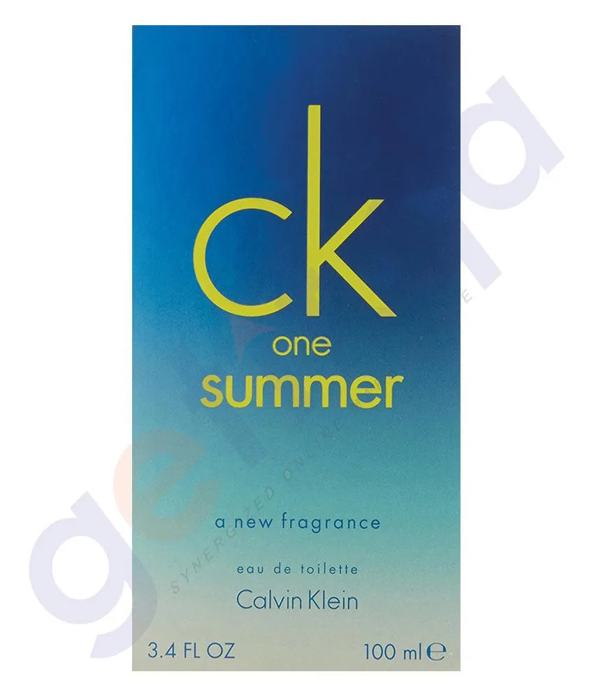 CALVIN KLEIN 100ML SUMMER EDT FOR MEN