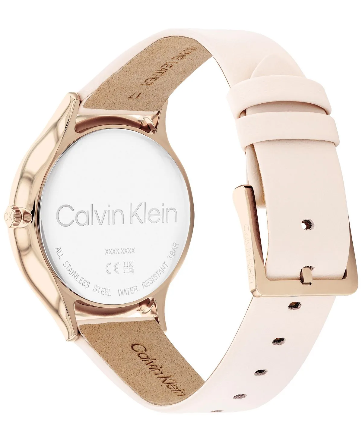 Calvin Klein 38mm Brown Leather Watch