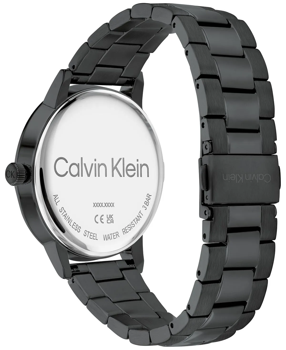 Calvin Klein Black 43mm Stainless Steel Bracelet Watch