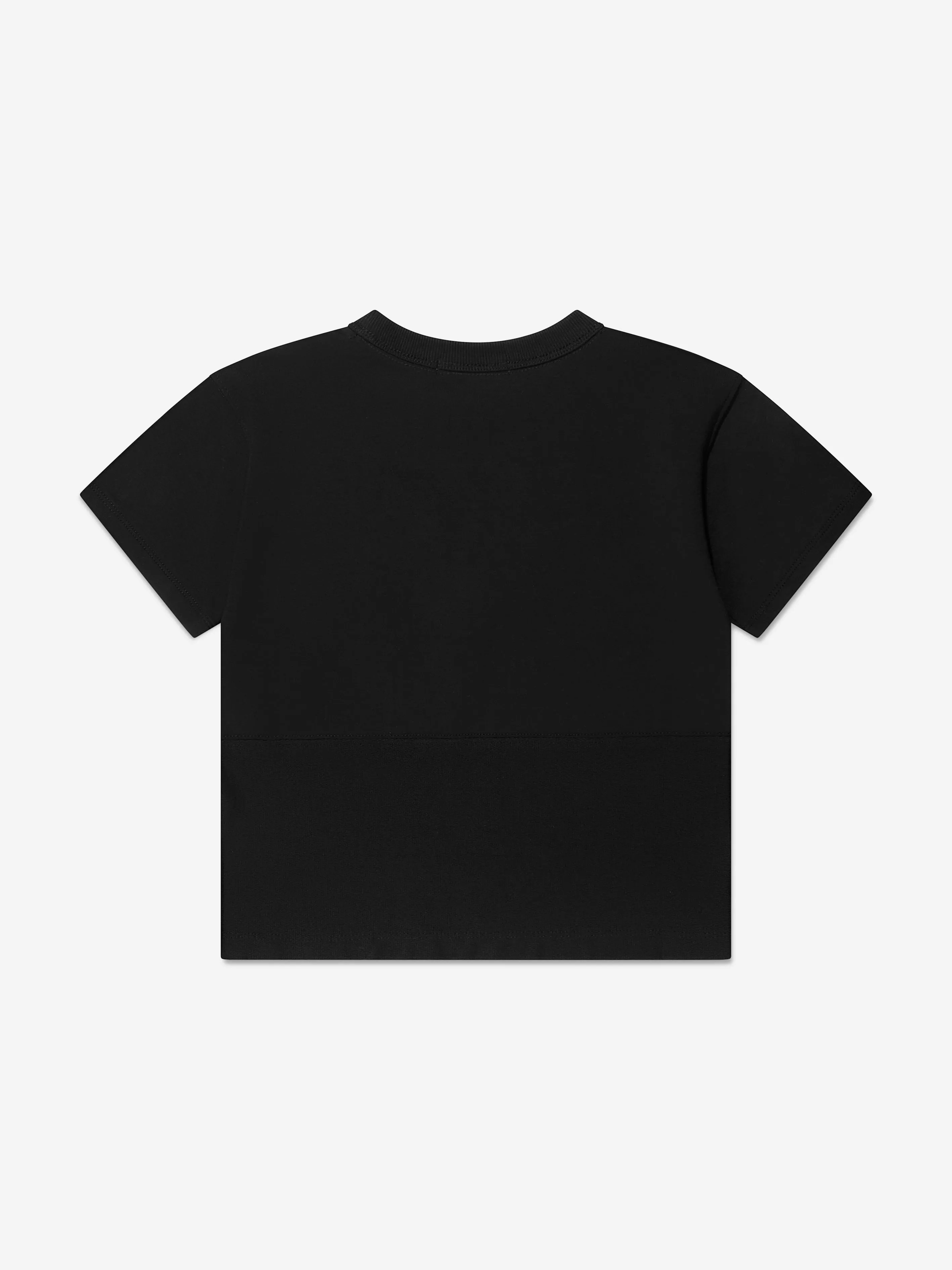 Calvin Klein Boys Towelling Mono Terry Top in Black