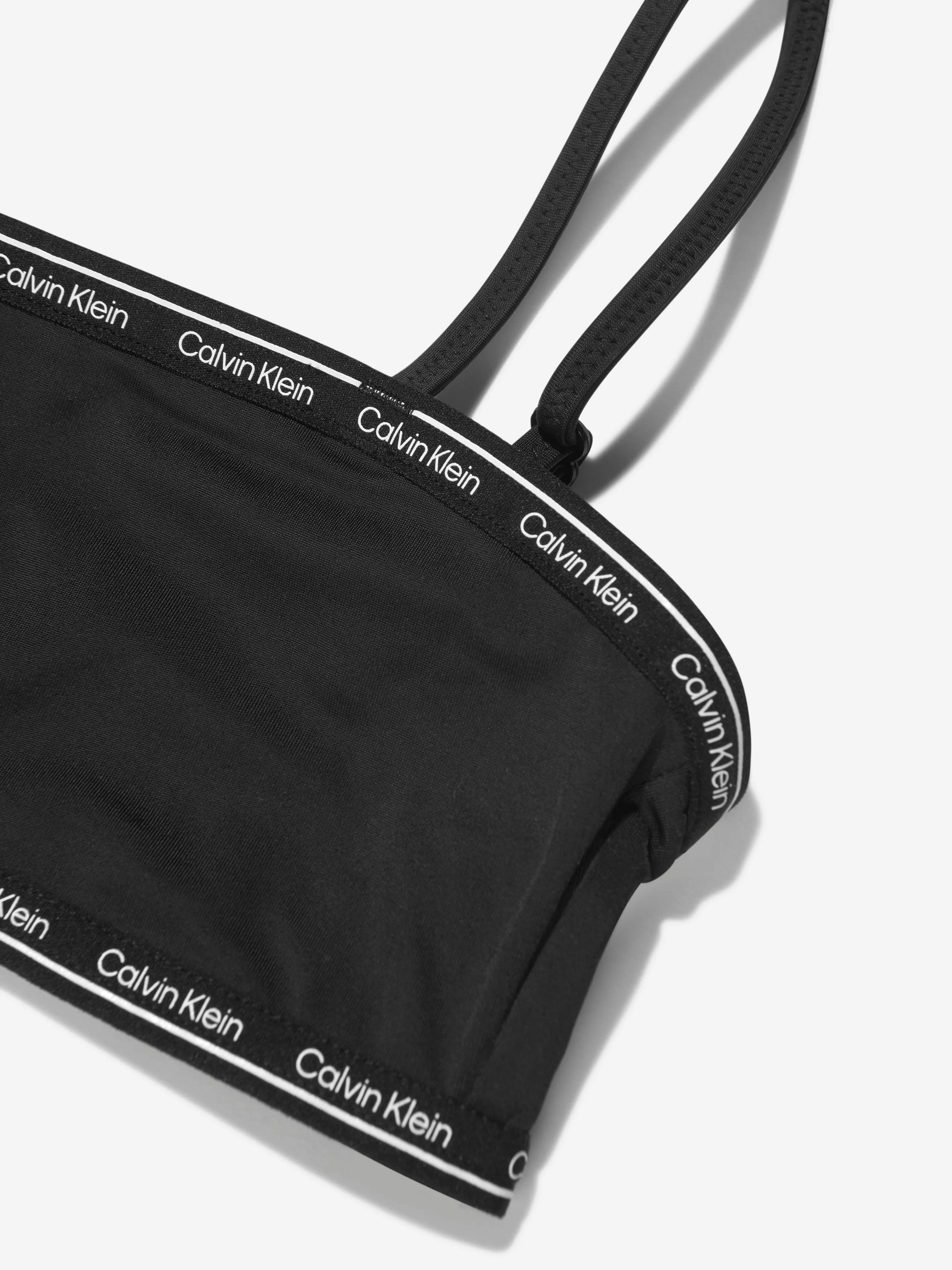 Calvin Klein Girls Bralette Bikini in Black