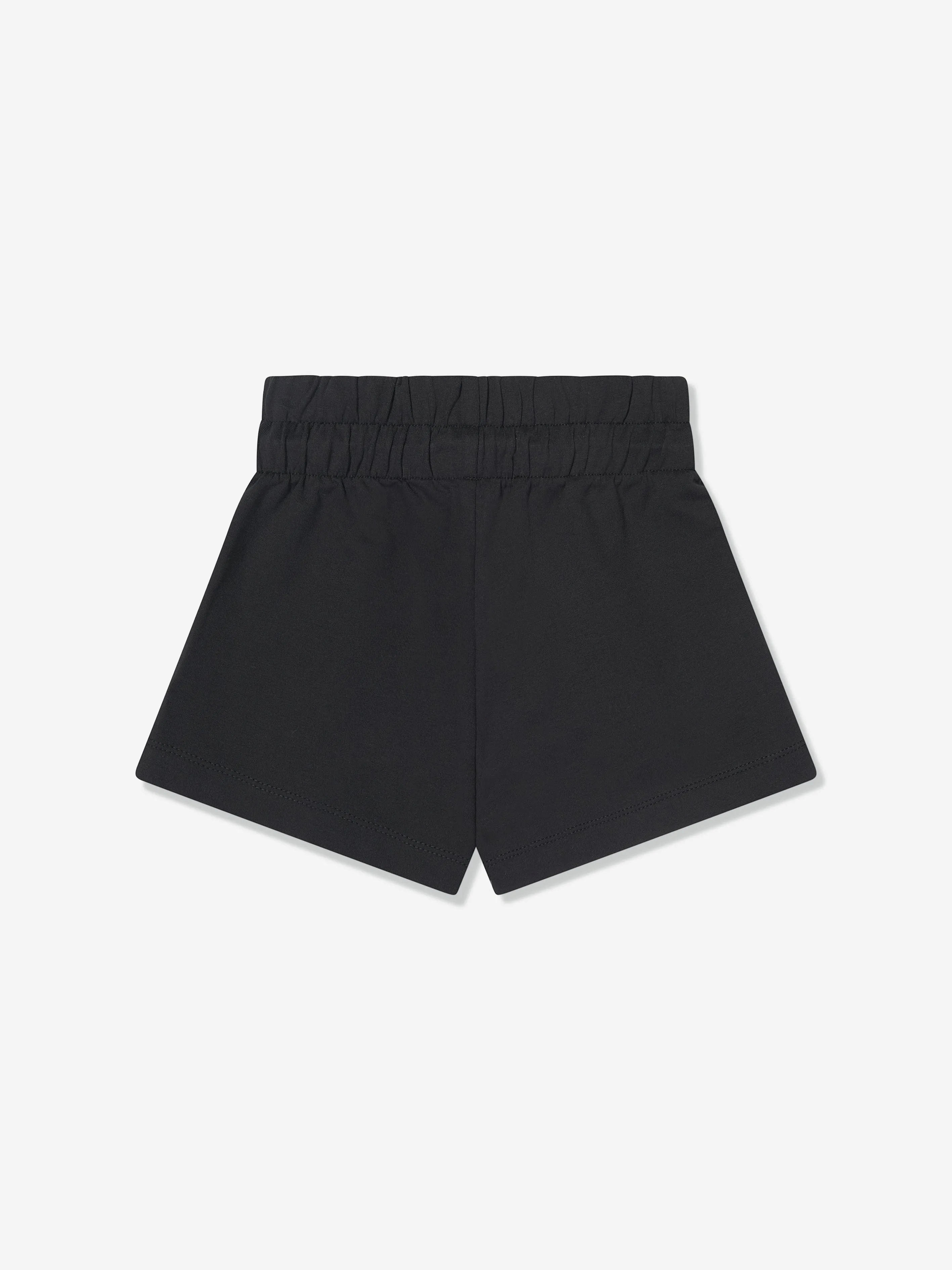 Calvin Klein Girls Reveal Monogram Shorts in Black