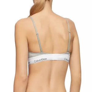 Calvin Klein Modern QF5650 Cotton Lined Triangle Bralette Bra Calvin Klein