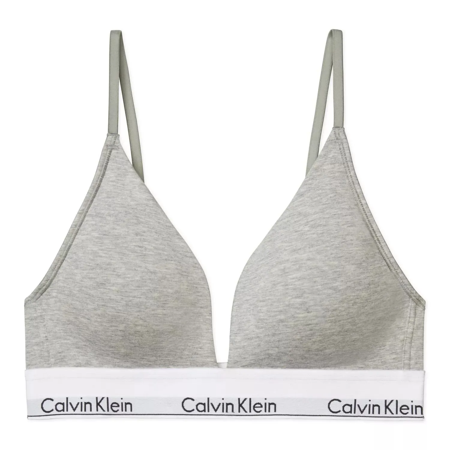 Calvin Klein Modern QF5650 Cotton Lined Triangle Bralette Bra Calvin Klein