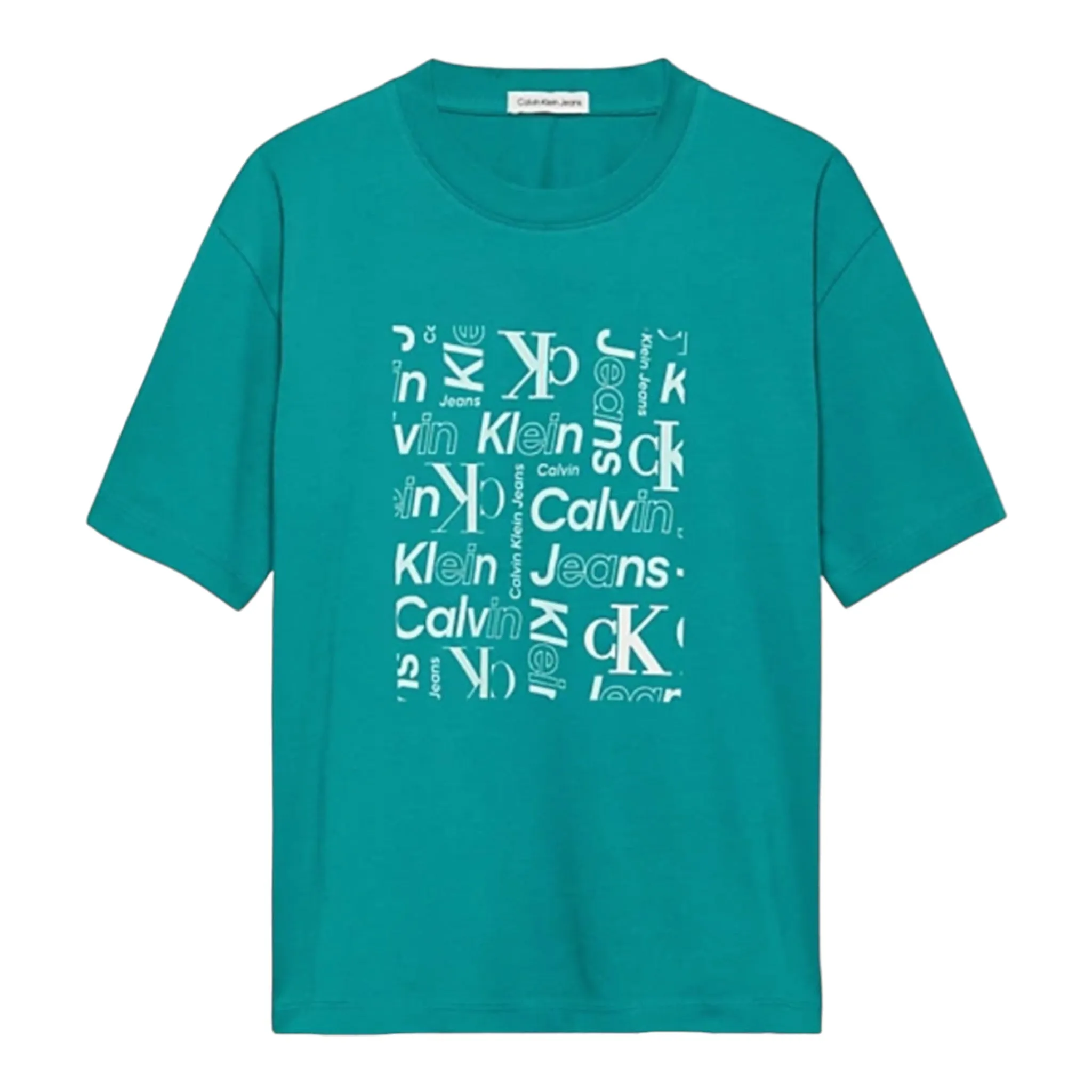 Calvin Klein - Teal crew neck T-shirt