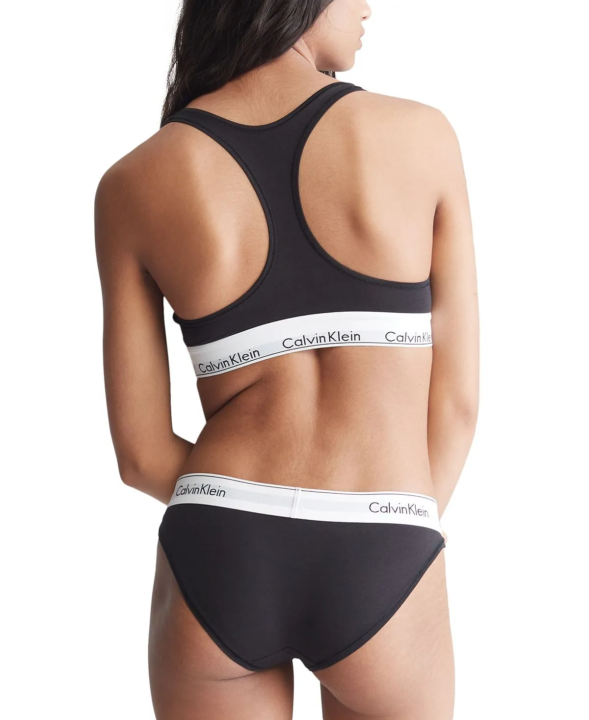 Calvin Klein Women's Modern Cotton Bikini Lingerie F3787 Black