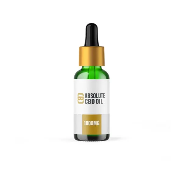 CBD Asylum 1000mg Absolute CBD Oil 20ml (BUY 1 GET 2 FREE)