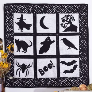 Coats & Clark Sewing Halloween Silhouette Quilt