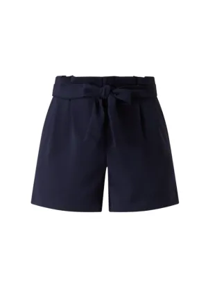 DARK BLUE FLOWY SHORTS