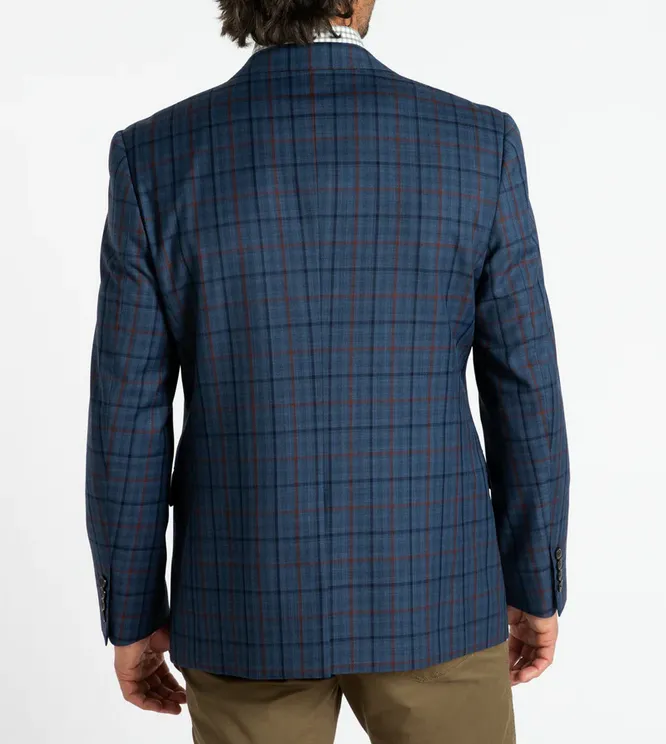 Duck Head Werner Plaid Sportcoat Navy