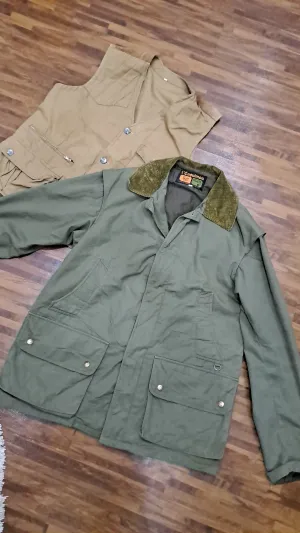 French vintage hunting and workewear jackets