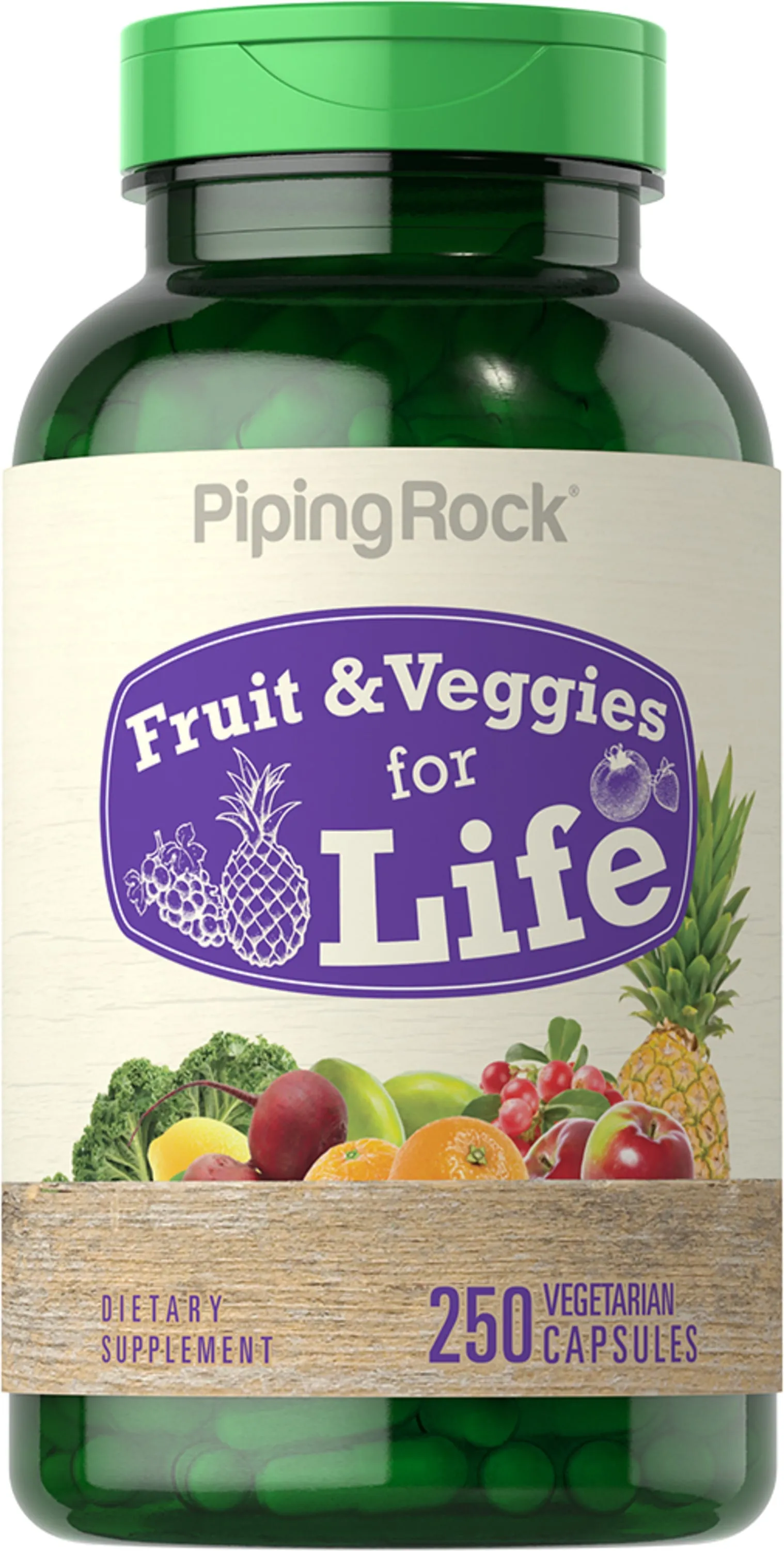 Fruit & Veggies for Life, 250 Vegetarian Capsules