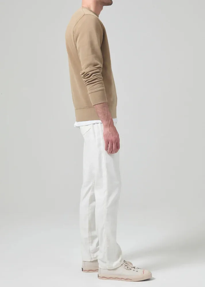 Gage Slim Straight Stretch Linen Pant