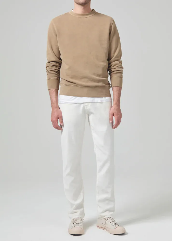 Gage Slim Straight Stretch Linen Pant