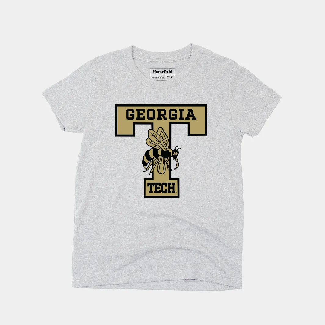 Georgia Tech Classic T Logo Youth Tee