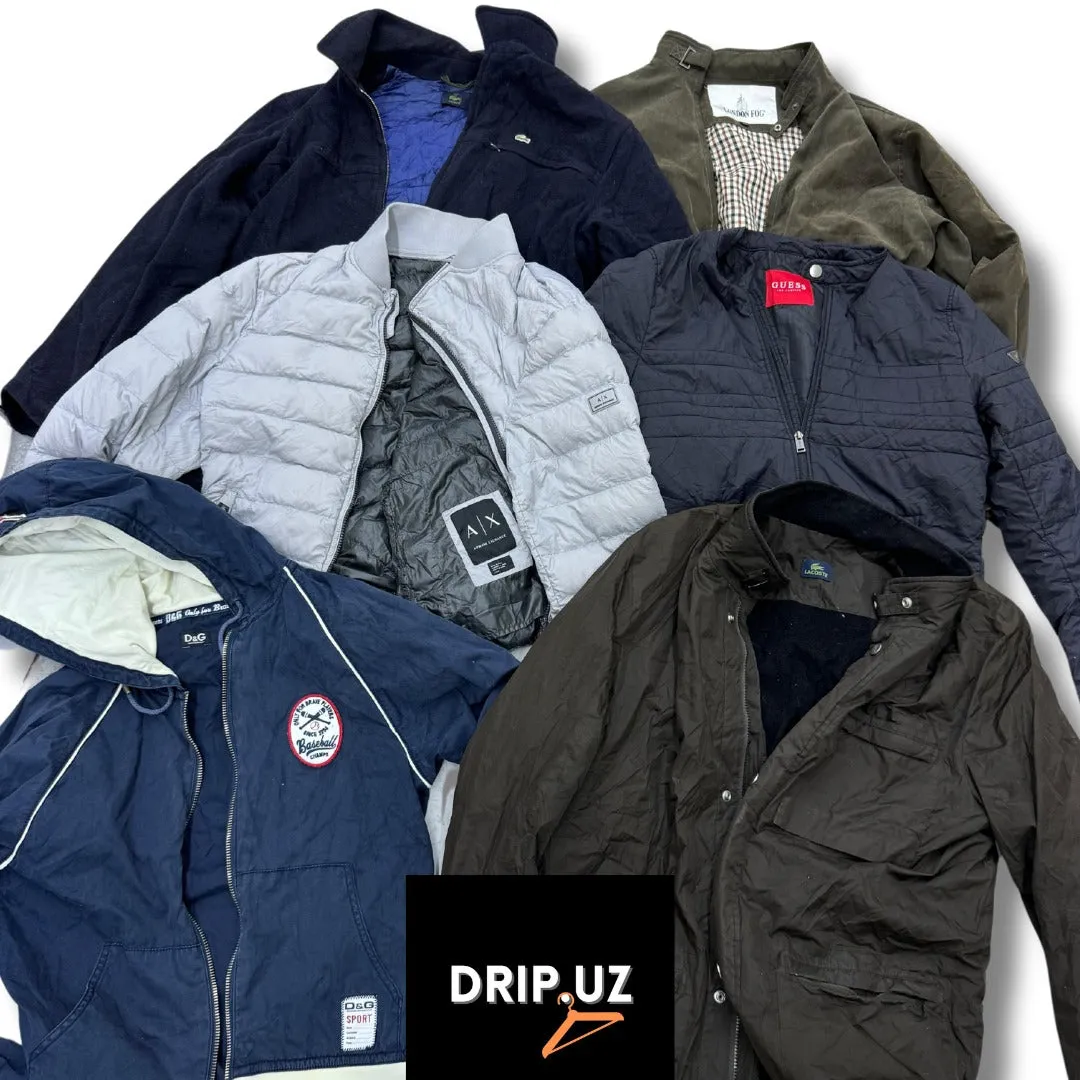 Guess, D&G, Armani Exhange, Lacoste Mix Brand Jacket and Puffer D0611/E10