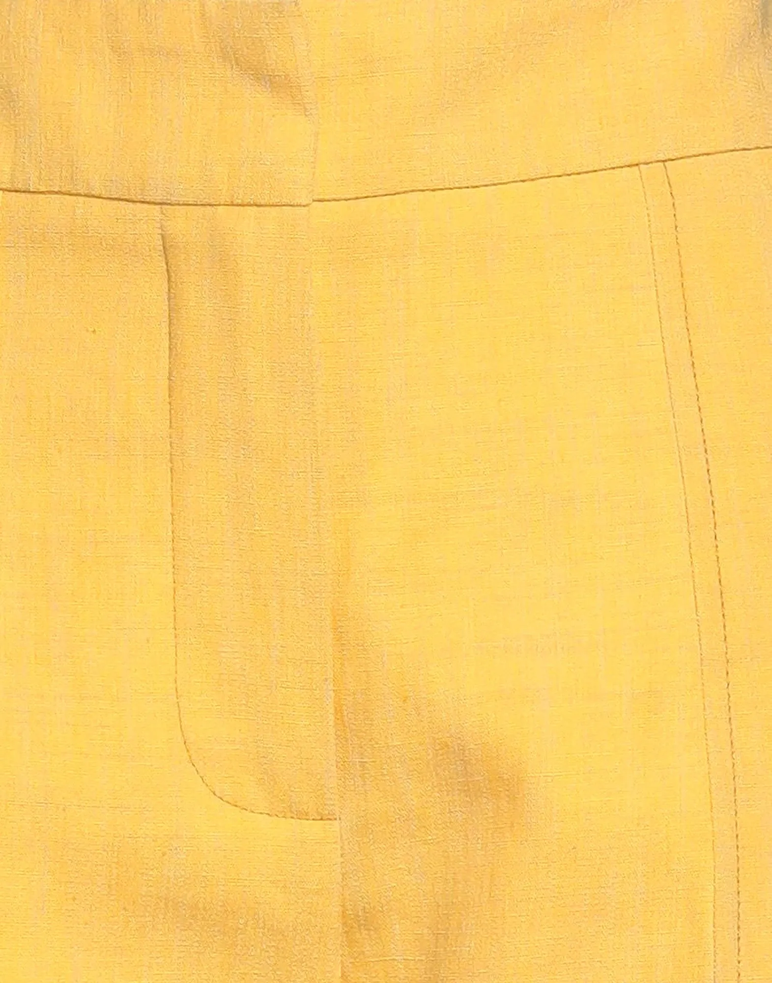 Jacquemus Casual trousers, yellow