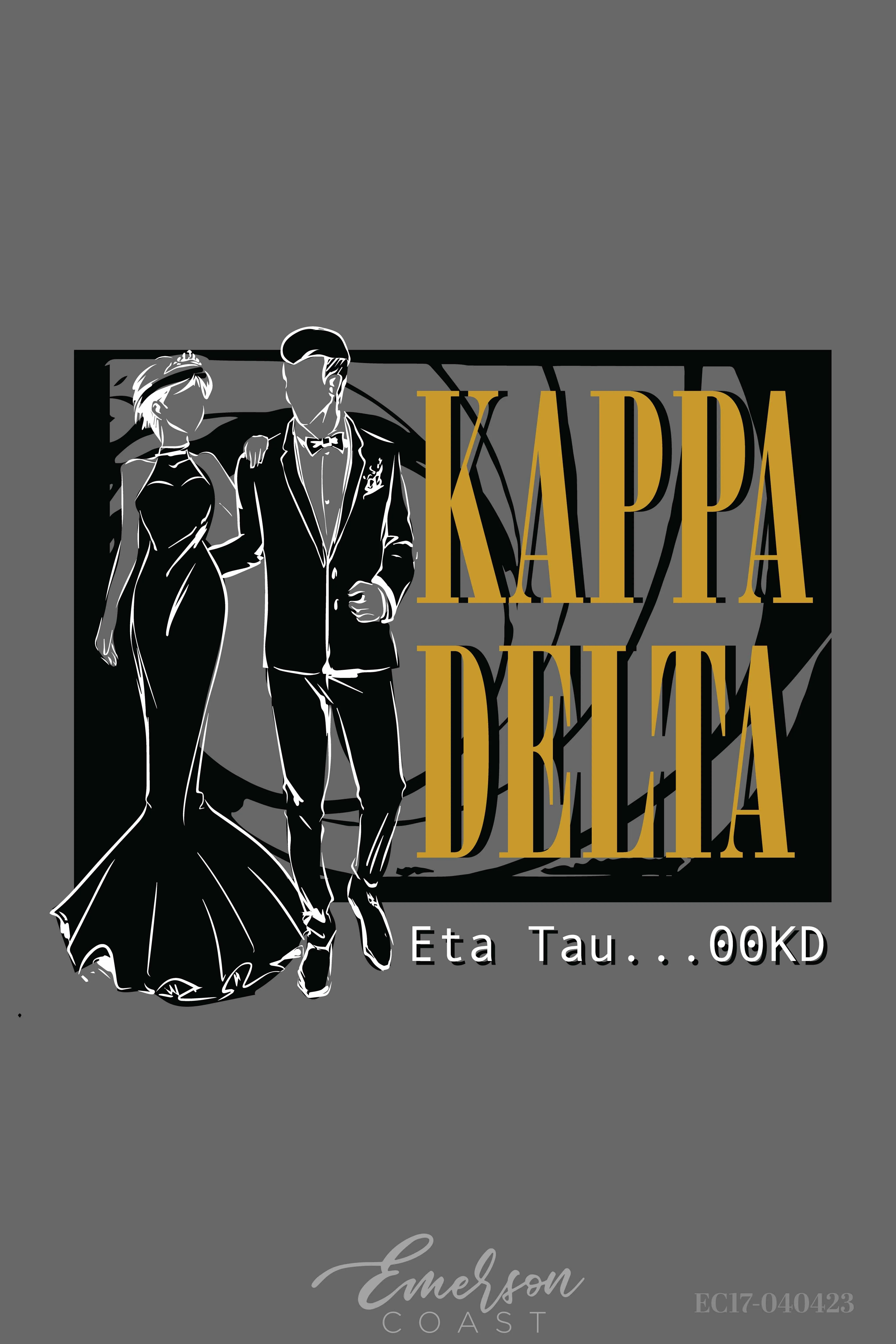 Kappa Delta Florida Gulf Coast University Formal Redesign T-shirt