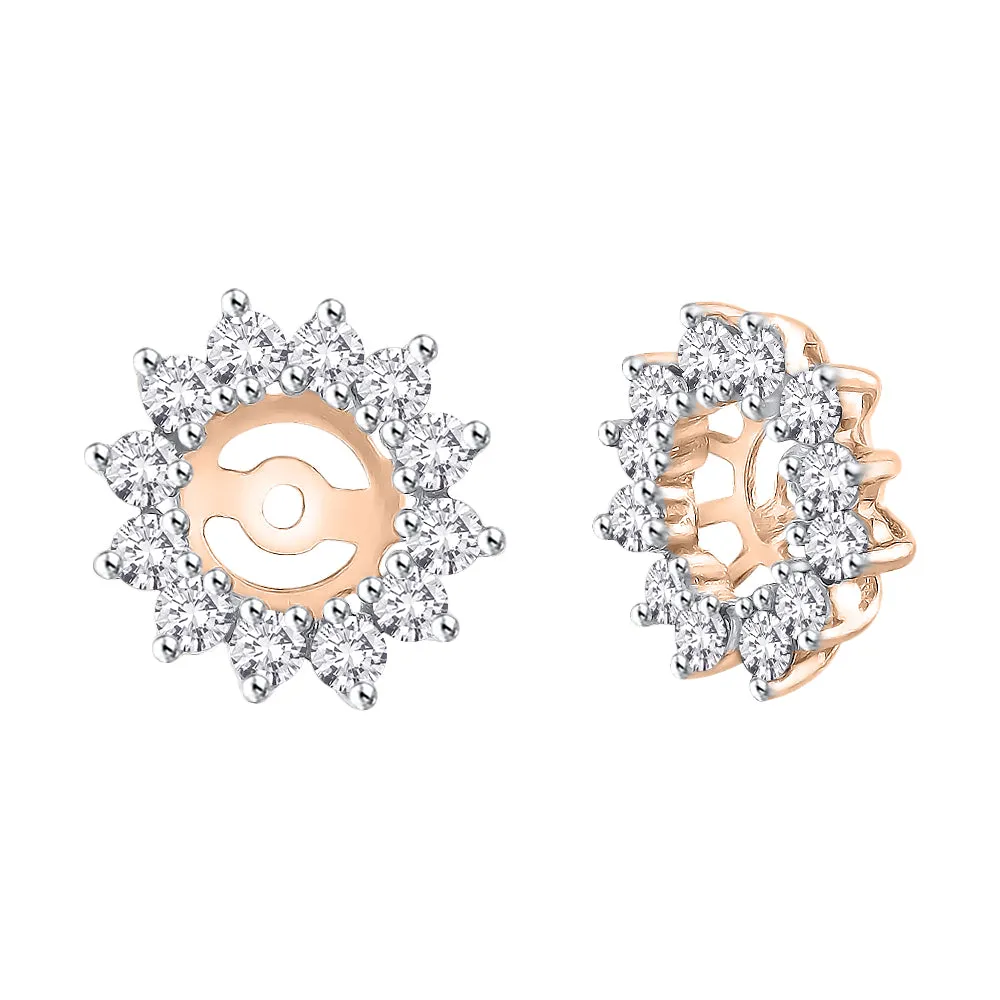 KATARINA Diamond Earring Jackets (1 cttw)