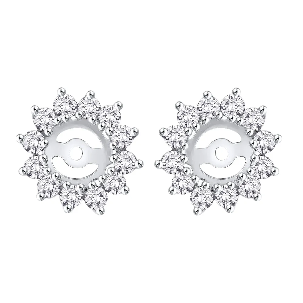 KATARINA Diamond Earring Jackets (1 cttw)