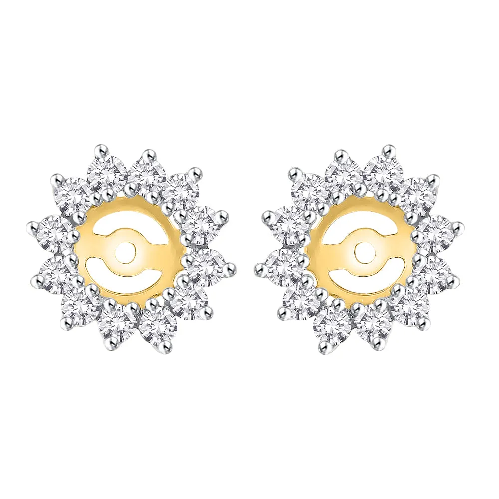 KATARINA Diamond Earring Jackets (1 cttw)