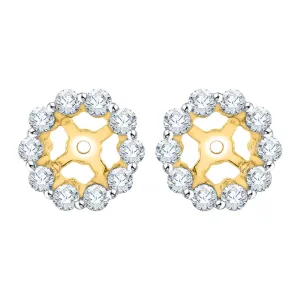 KATARINA Diamond Earring Jackets (3/8 cttw)