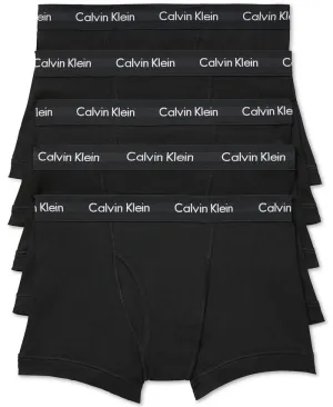 Men's 5-Pk. Calvin Klein Classic Cotton Underwear, Black