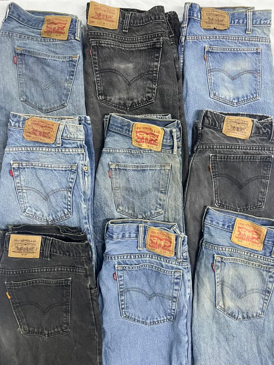 Men's Levis Jeans Grade B (20pcs) F73