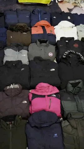 Mix branded Canada Goose/TNF jackets