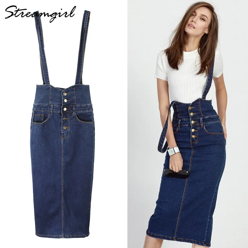 Pencil Skirt Denim Skirts