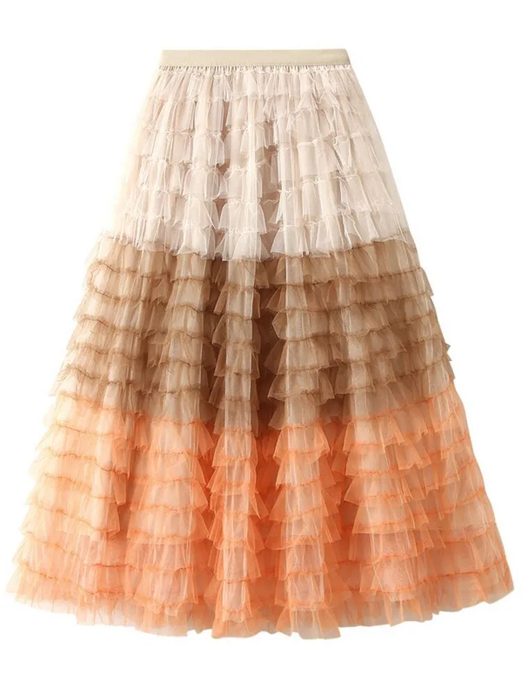 Pre Order:  Tiered Tulle Skirt