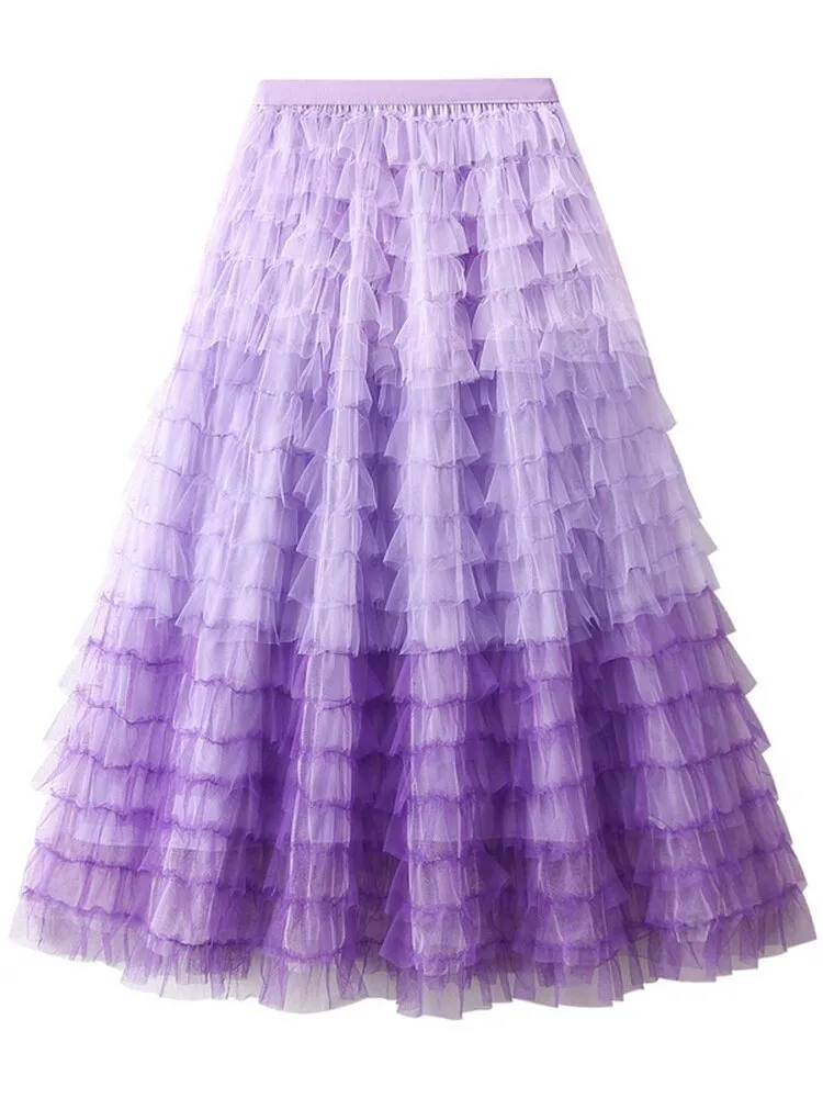 Pre Order:  Tiered Tulle Skirt