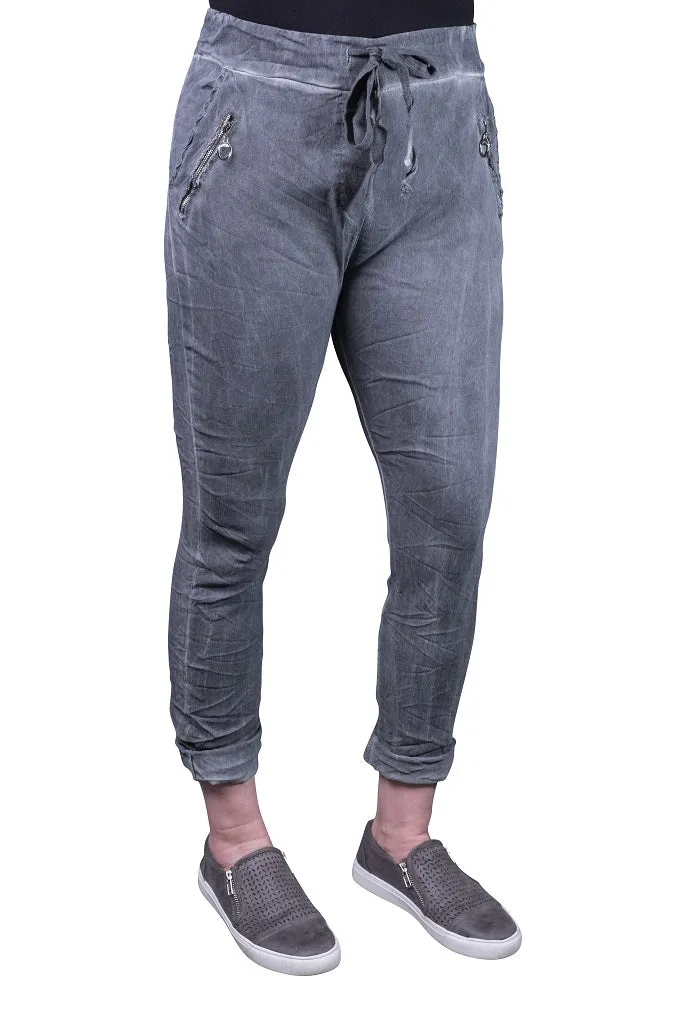 Riley Zipper Pocket Pant (PL151)