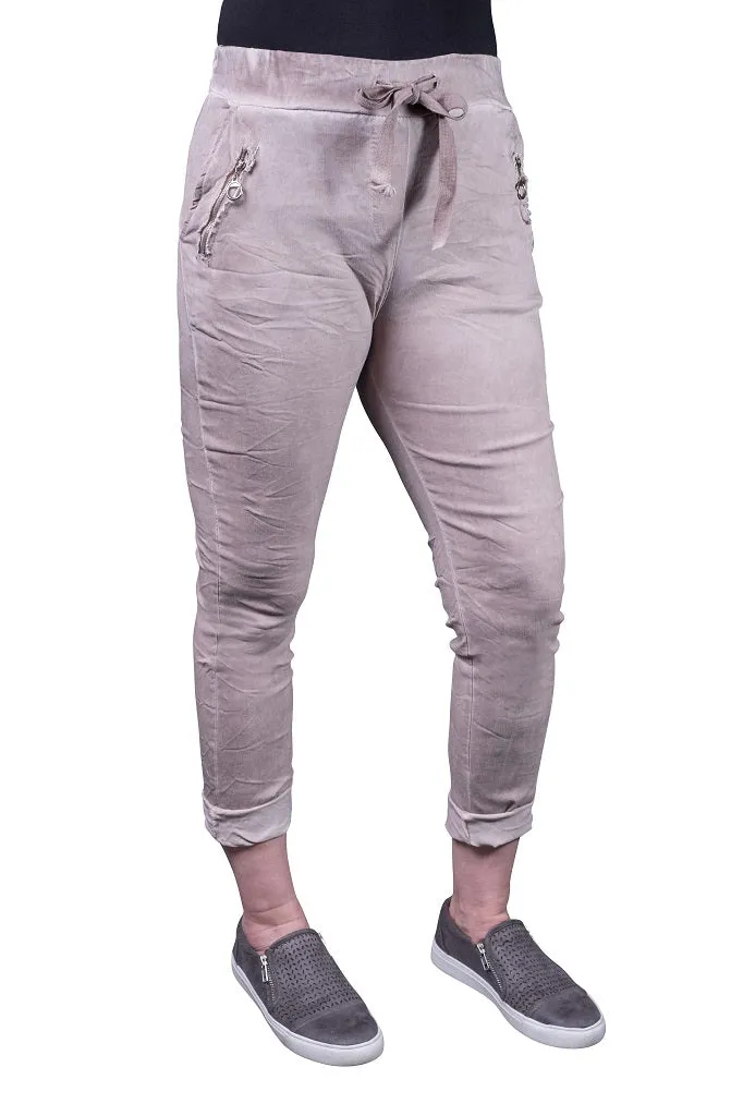 Riley Zipper Pocket Pant (PL151)