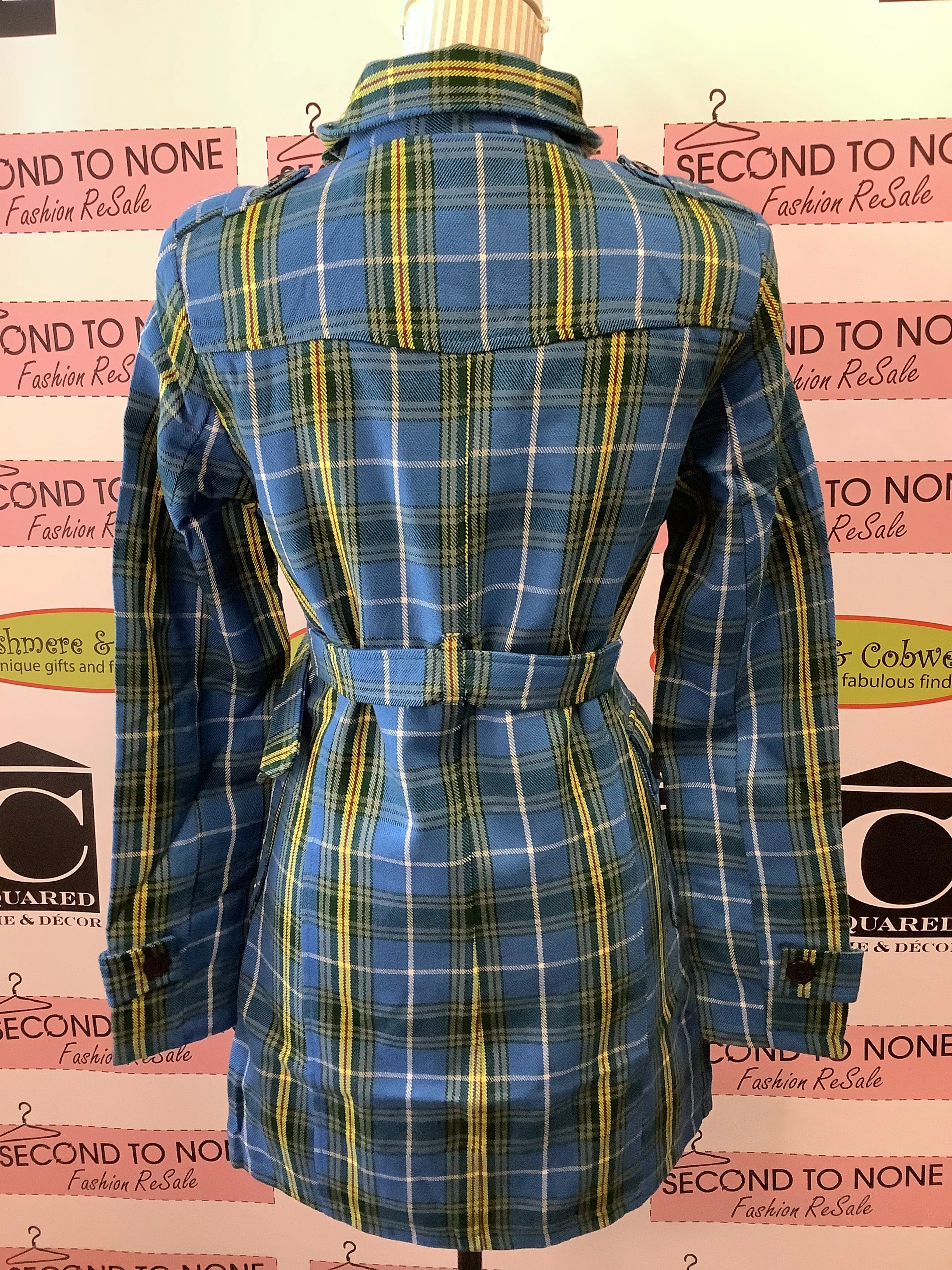 Scottish Tartan Trench Coats (3 Tartan Colours)