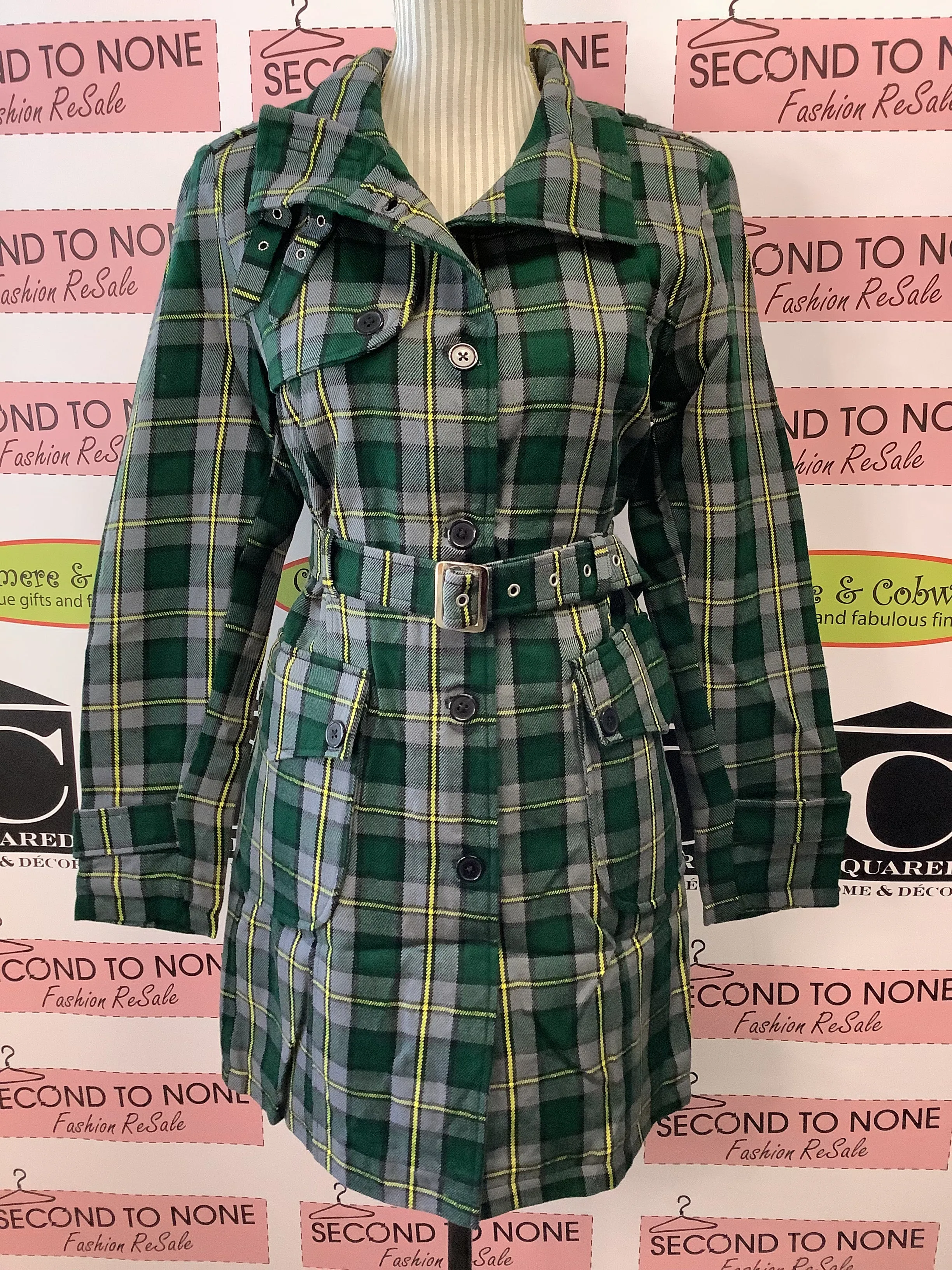 Scottish Tartan Trench Coats (3 Tartan Colours)