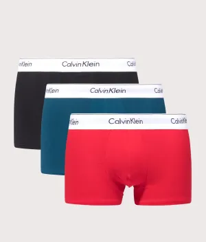 Three Pack of Modern Cotton Stretch Trunks