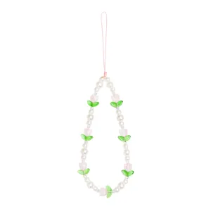 Tulip Beaded Phone Charm