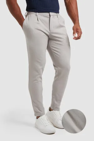 Twill Trousers in Smoke Grey