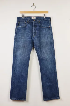 Vintage 501 Levi's Button-Fly Jeans (32x30.5)