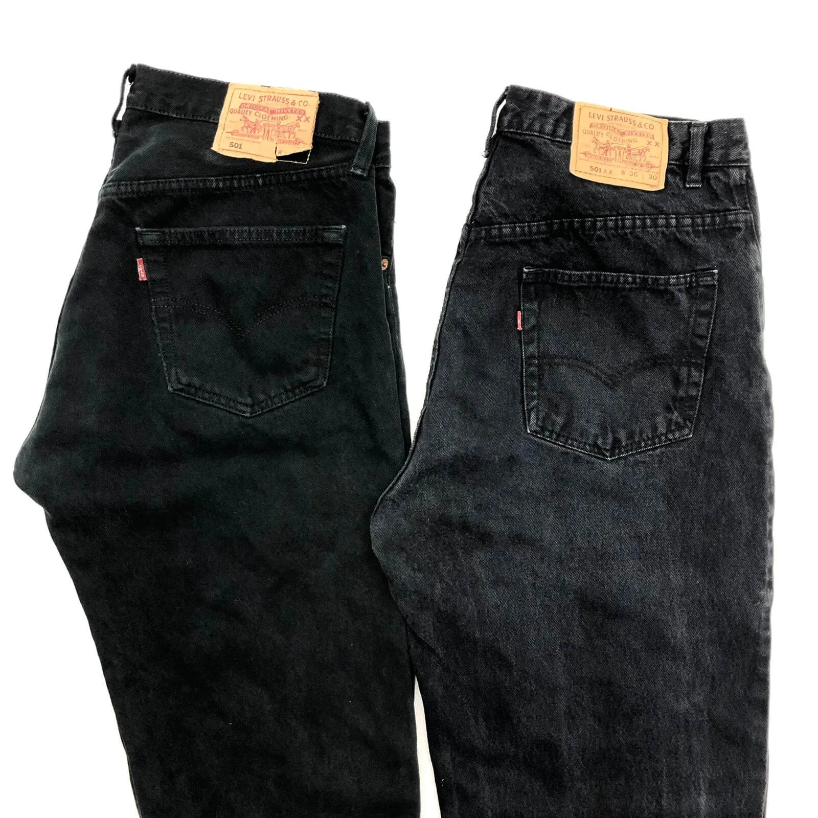 Vintage Levis 501 Black Grade A