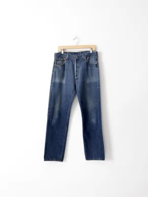 vintage Levi's 501xx denim jeans, 33 x 31